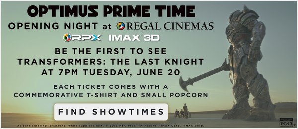 See It First   Optimus Prime Time June 20th IMAX 3D Showing Of Transformers The Last Knight  (4 of 6)